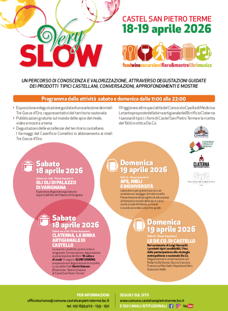 Very Slow 2026 - Programma generale Piazza Acquaderni