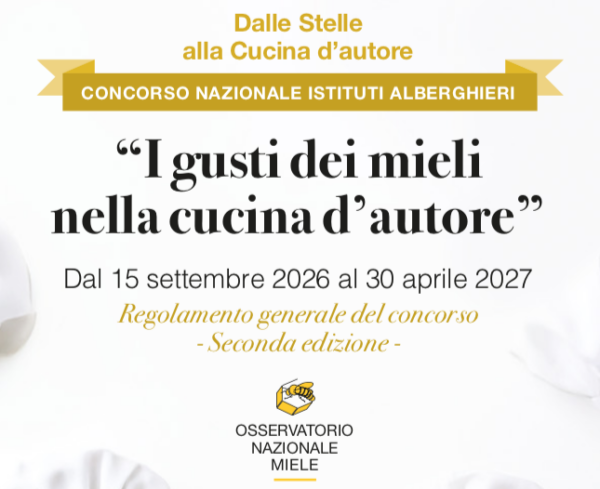 Bando Seconda edizione i gusti dei mieli nella cucina dautore